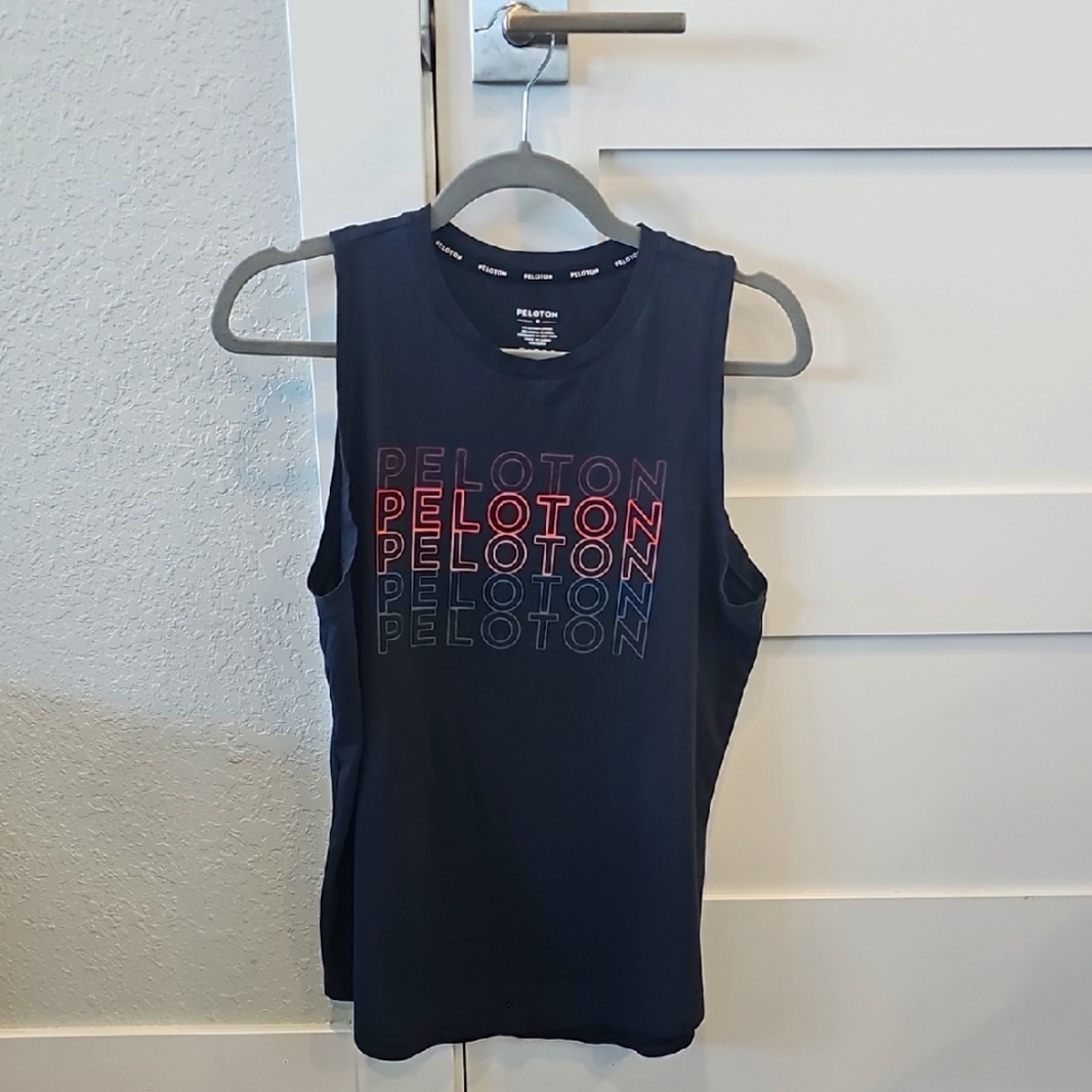 Peloton Dark Gray Sleeveless Tank Top